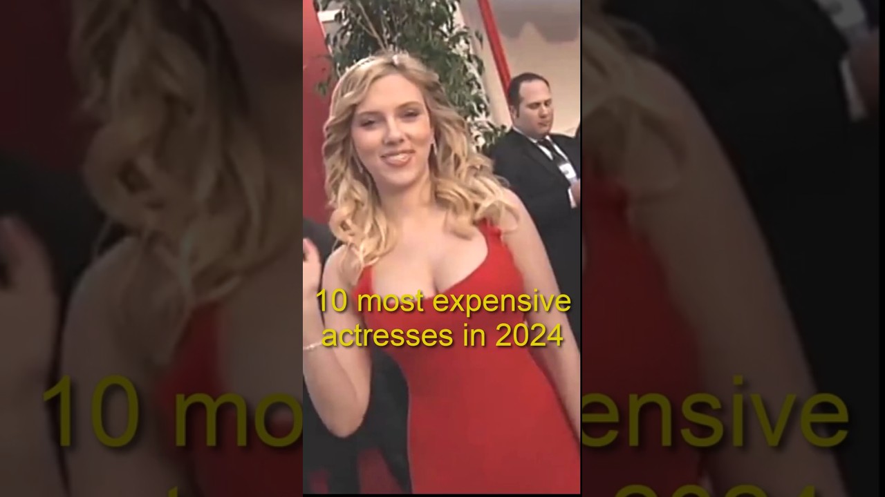 Top 10 highest-paid Actresses in 2024 🎭💸