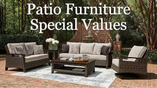 Patio Furniture Special Values News
