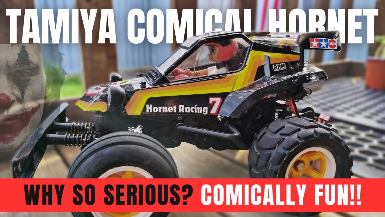 WHY SO SERIOUS?! Tamiya Comical Hornet Goes WILD at the Park #tamiya #rccar