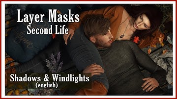 Second Life  - Photoshop Tutorial -  Edit Shadows and Windlights with Layer Masks english
