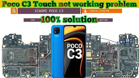 Poco C3 Touch not working problem solution|#youtubeviralvideo2024|#thesoilboy