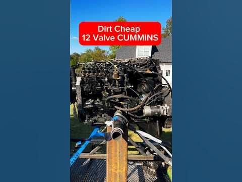 P-PUMP 12 Valve CUMMINS… Stole It 😎 #diesel #cummins #engine - YouTube