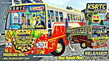 New Ksrtc Sabarimala😍Bus Mod Released💖 Download MOD! Bussid KSRTC Bus Mod l Bus Simulator Indonesia