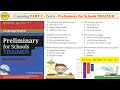 Preliminary for Schools TRAINER Listening Part 2 Test 6 (Transcript + Key)