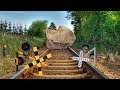 【踏切アニメ】さまざまな形の踏切カンカン 4781 Railroad crossings of various shapes 4781
