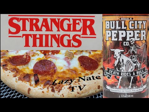 Bull City Pepper Company: Death Rides a Bull & Surfer Boy Pizza from Stranger Things