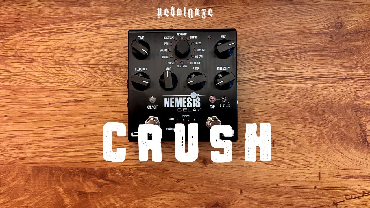 Source Audio Nemesis Delay ADT: 8 Bitcrushed, Shoegaze, Drone