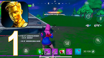 Fortnite Chapter 2 - Gameplay Walkthrough Part 1 - Outfit IRIS Squad😁😎 (iOS)