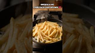 Nu prăji cartofii așa (Greșeala #2) #reteteleancutei  #retetesimple #cartofiprajiti #cartofi