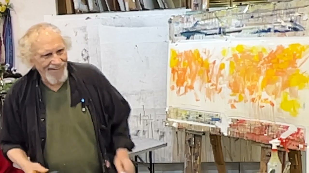 Frank O'Cain: Abstract Painting with Acrylic Using Limited Colors