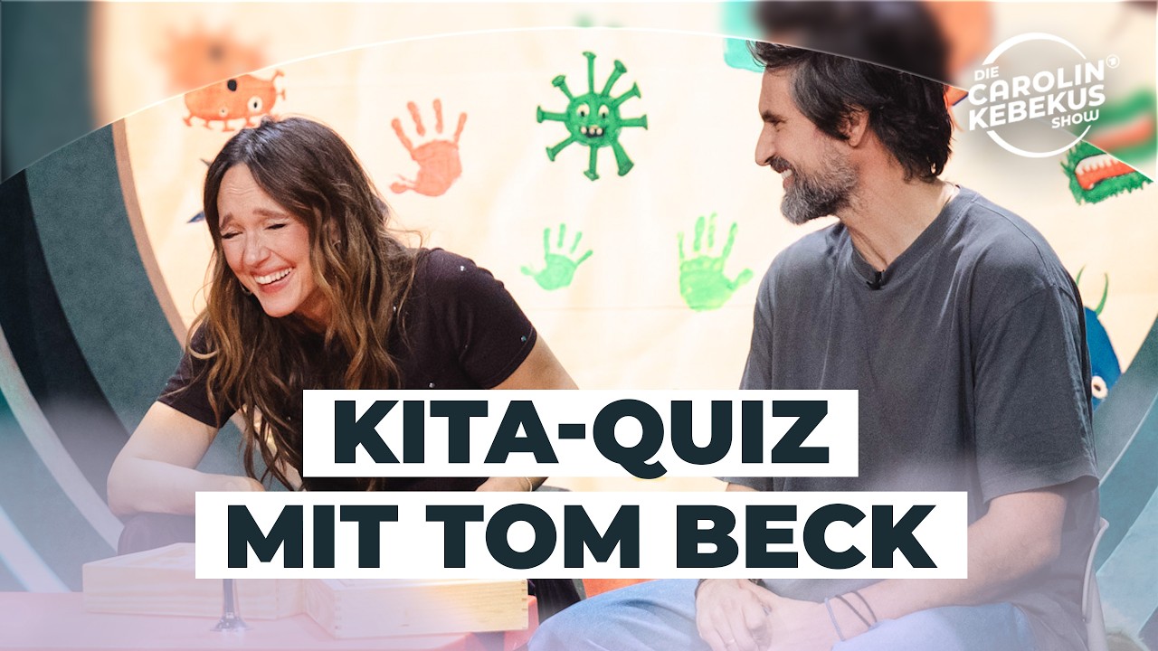 Caro vs. Tom Beck: Wer ist besser im Kita-Game? | Kita-Quiz der Carolin Kebekus Show mit Maraam