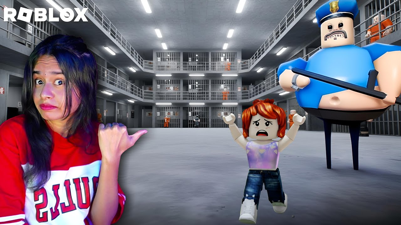 I GOT ARRESTED!👮‍♂️ ESCAPE BARRY'S PRISON RUN OBBY IN ROBLOX!😱