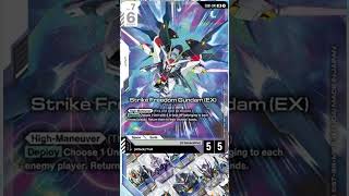 STRIKE FREEDOM GUNDAM BEFORE GD05?!-Gundam Card Game EB01 Reveals #gundamcardgame #gundamseeddestiny