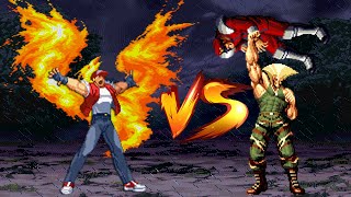 [kof Vs Sf] Neo Terry Vs Supreme Guile