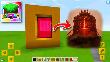 How To Make a Portal To The HELL Dimension in LOKICRAFT