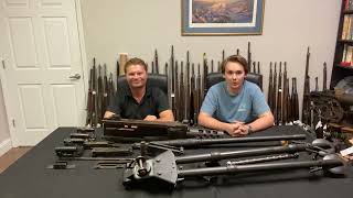 Detailed Description of the WW2 Browning M2 parts kits with tripod