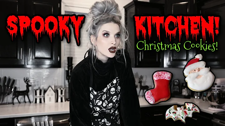 BAKING CHRISTMAS COOKIES 2022!! SPOOKY KITCHEN!!