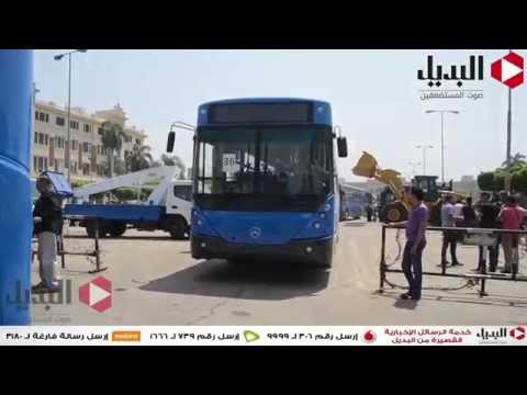 محافظة القاهرة تطلق اربعين اتوبيس لخدمة الجمهور