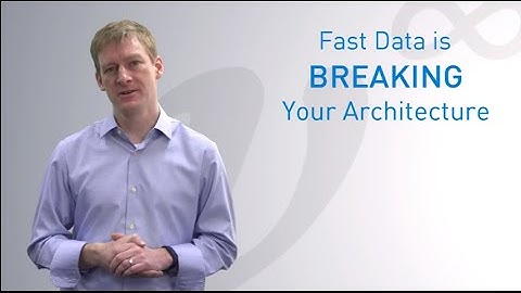 Fast Data is Breaking Your Architecture - VoltDB