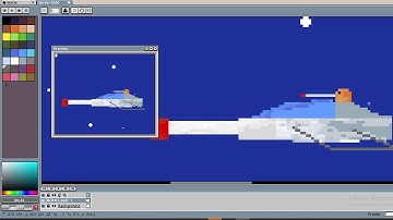 Space Ship Pixel Art