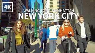 [4K] NEW YORK CITY - Walking Tour Manhattan, Upper West Side, Broadway, Travel, NYC