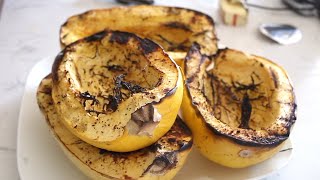 LOW CARB GRILLED SPAGHETTI SQUASH