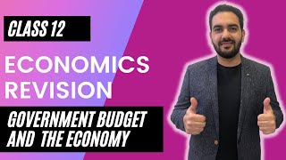Class 12 Introductory Macroeconomics |Government Budget & the Economy| Term 1 Revision 2021 (Part 2)