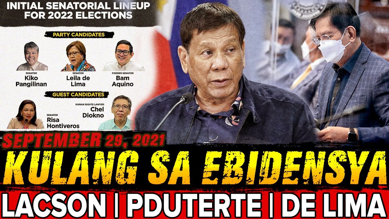 JUST IN: SEN.LACSON KULANG ANG EBIDENSYANG PARA ICONNECT SI PRES.DUTERTE AT B.GO SA PHARMALLY SCAM