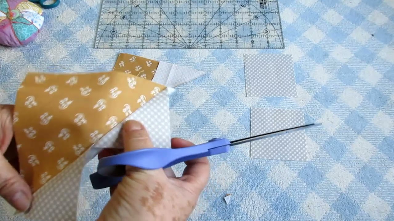 Vuelo de la Oca Bloque Patchwork