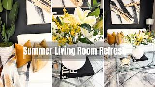 SUMMER LIVING ROOM DECOR 2026 Simple & Beautiful Living Room Makeover | Elegant Home Decor