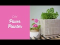 DIY Paver Planter