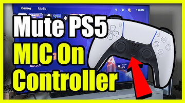 How to MUTE  & Turn Off PS5 Controller MIC (Easy Tutorial)