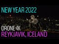 New Years Fireworks in Reykjavik, Iceland 2022