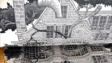 ‘Home is where the Heart is’ Large Linocut Printing Process