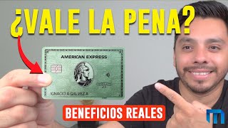 American Express GREEN CARD review ¿vale la pena? lo bueno y lo malo