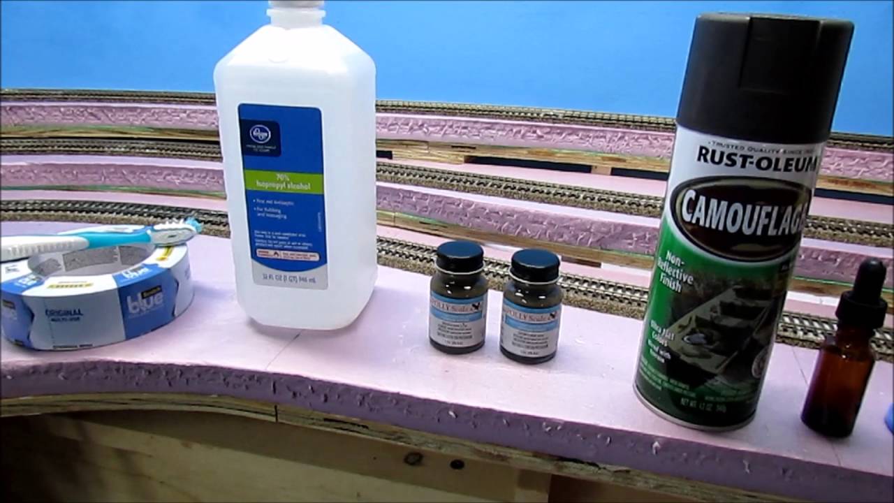 Video 19 Pt 1 Alvaville HO Scale Model Railroad Painting and