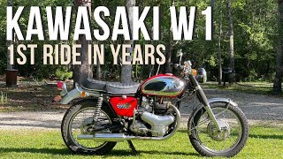 Riding a Classic: Taking a 1967 Kawasaki W1 650 for a Spin
