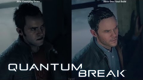 Quantum Break 2014 vs 2016 Xbox One Comparison