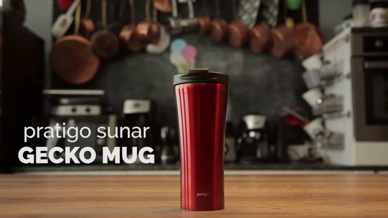 Pratigo Devrilmez Gecko Altin Renk Termos Mug Fiyati