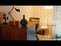 ［vlog］部屋の模様替え🚪｜自分への手紙と朝のノート時間｜一人暮らし社会人