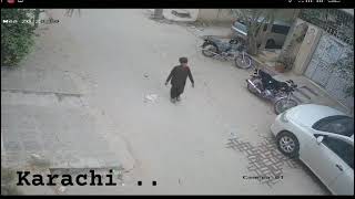 Karachi Main Aj Ki Sab Se Bari Chori Karachi Robbery Complete Cctv Footage 2023