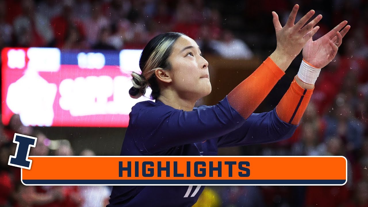 Senior Highlights: Illinois DS Vanessa Pan | Illinois Volleyball