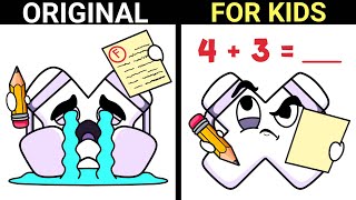 MATH PROBLEM of ALPHABET LORE X! | ft. NUMBER LORE (TOP BEST COMPILATION ASMR)