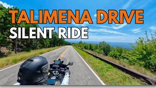 Quiet Motorcycle Ride: Talimena Scenic Drive, Talihina to Mena | No Talking. No Music. ASMR