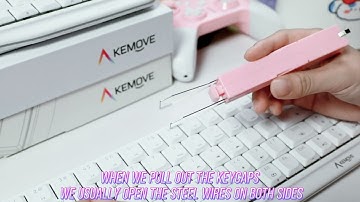 Kemove P10 2 In 1 Keycap And Switches Puller Tool.Do You Know How to Use It#kemove #keyboar#review