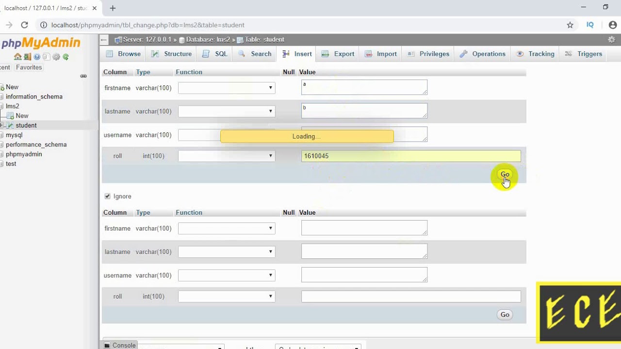 สร้าง database mysql  New  MySQL Tutorial for Beginners | How to create database and add table in XAMPP using MYSQL