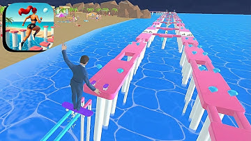 Hopscotch Run ​- All Levels Gameplay Android,ios (Part 13)