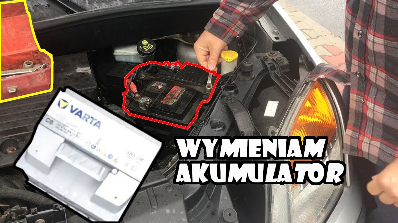 Szybka wymiana akumulatora Ford Fusion 1.4 Varta 52aH