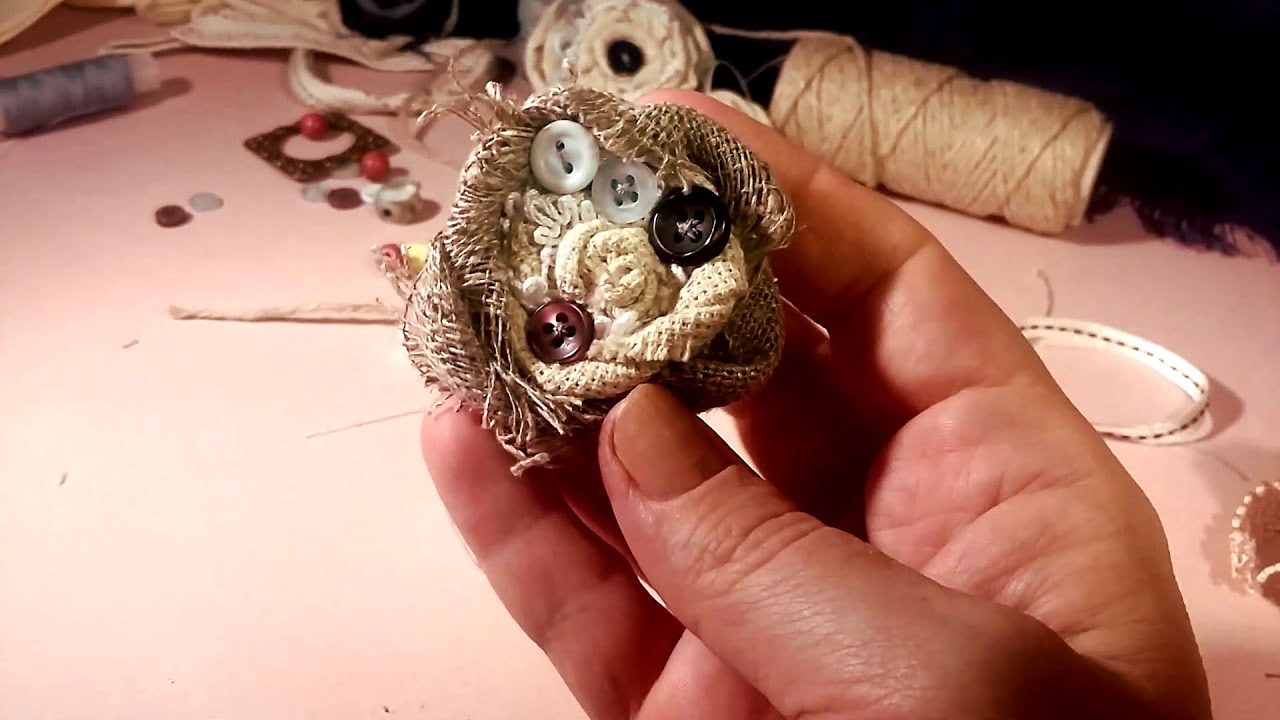 Boho Brooch - First flower