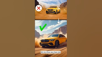 Bad design into a top notch ad design with Ai 🔥